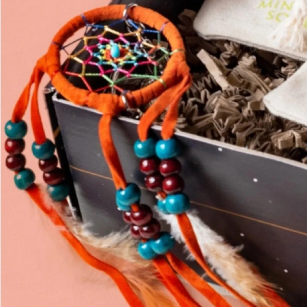 Mindful Souls Dream Catcher Keychain